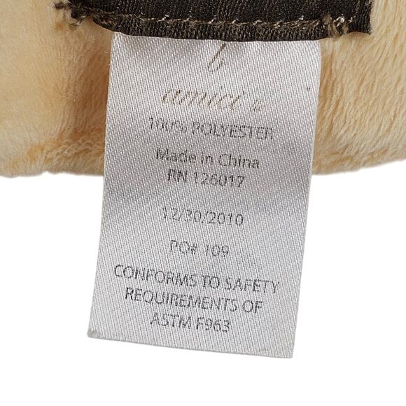 Cow Lovey Blanket Plush Moon Shape 2010 Cow Jumped Over Moon Yellow b amici - Picture 8 of 11